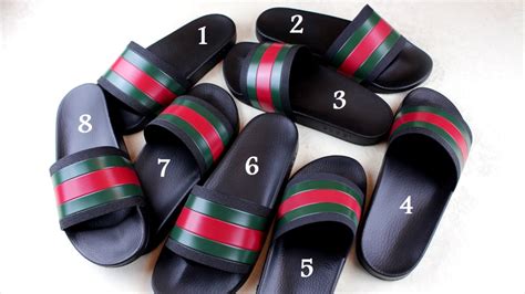 fake gucci tiger flip flops|faux gucci flip flops.